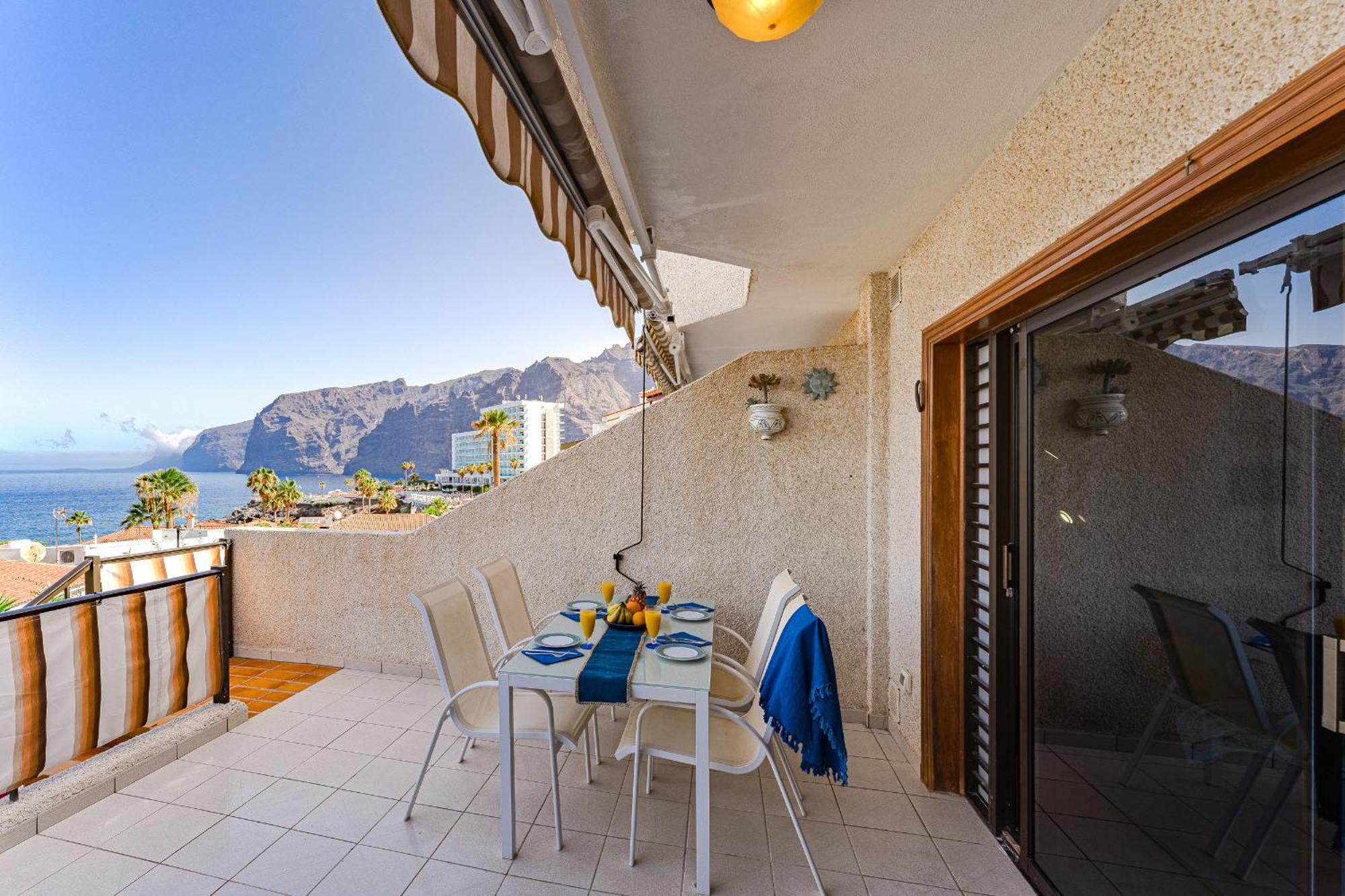 Sea View Apartment Deja Blue - Los Gigantes Puerto de Santiago  Exteriör bild