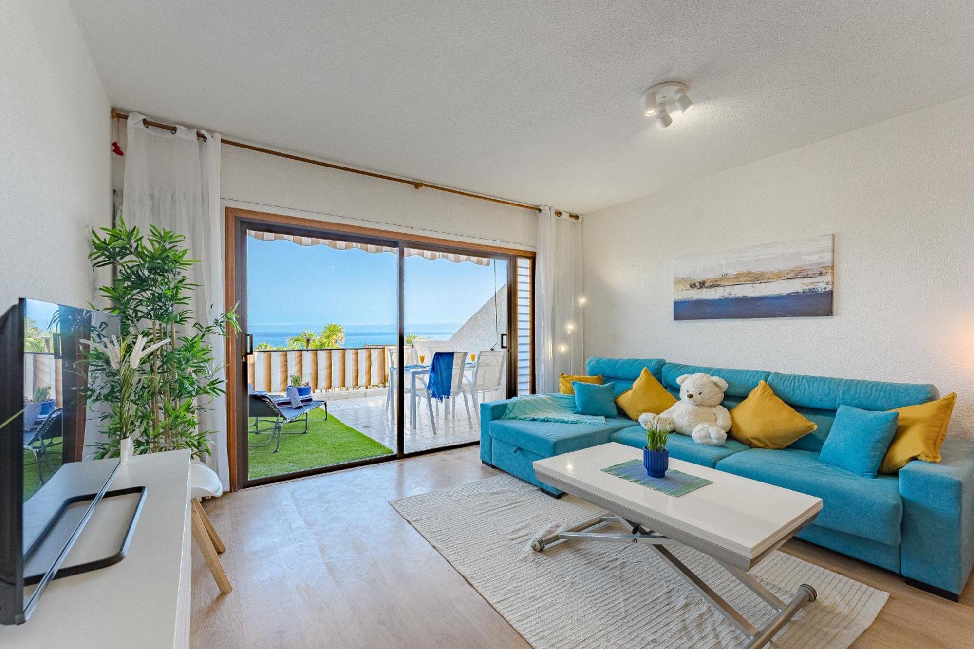 Sea View Apartment Deja Blue - Los Gigantes Puerto de Santiago  Exteriör bild