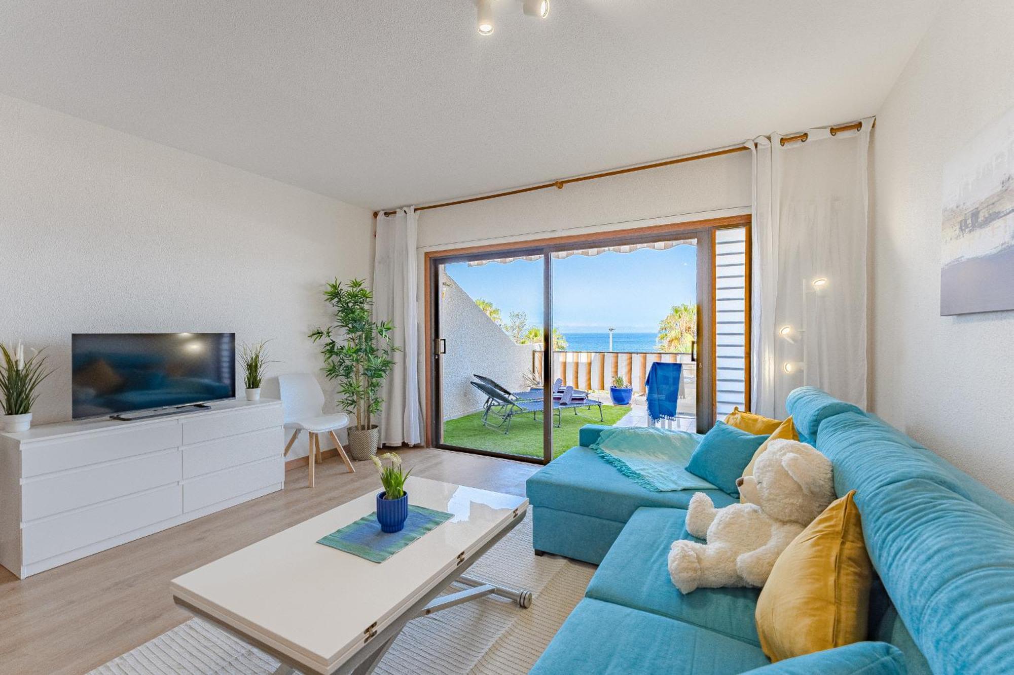 Sea View Apartment Deja Blue - Los Gigantes Puerto de Santiago  Exteriör bild
